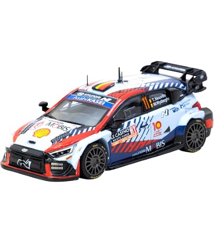Amazon | MINI GT 1/64 Hyundai i20 N Rally1モンテカルロラリー 2024